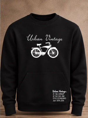 UV Original Logo Pocket Crew - Black
