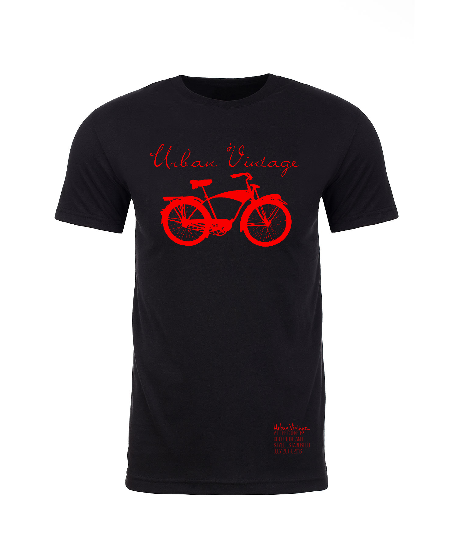 Original Logo T-Shirt-Black/Red