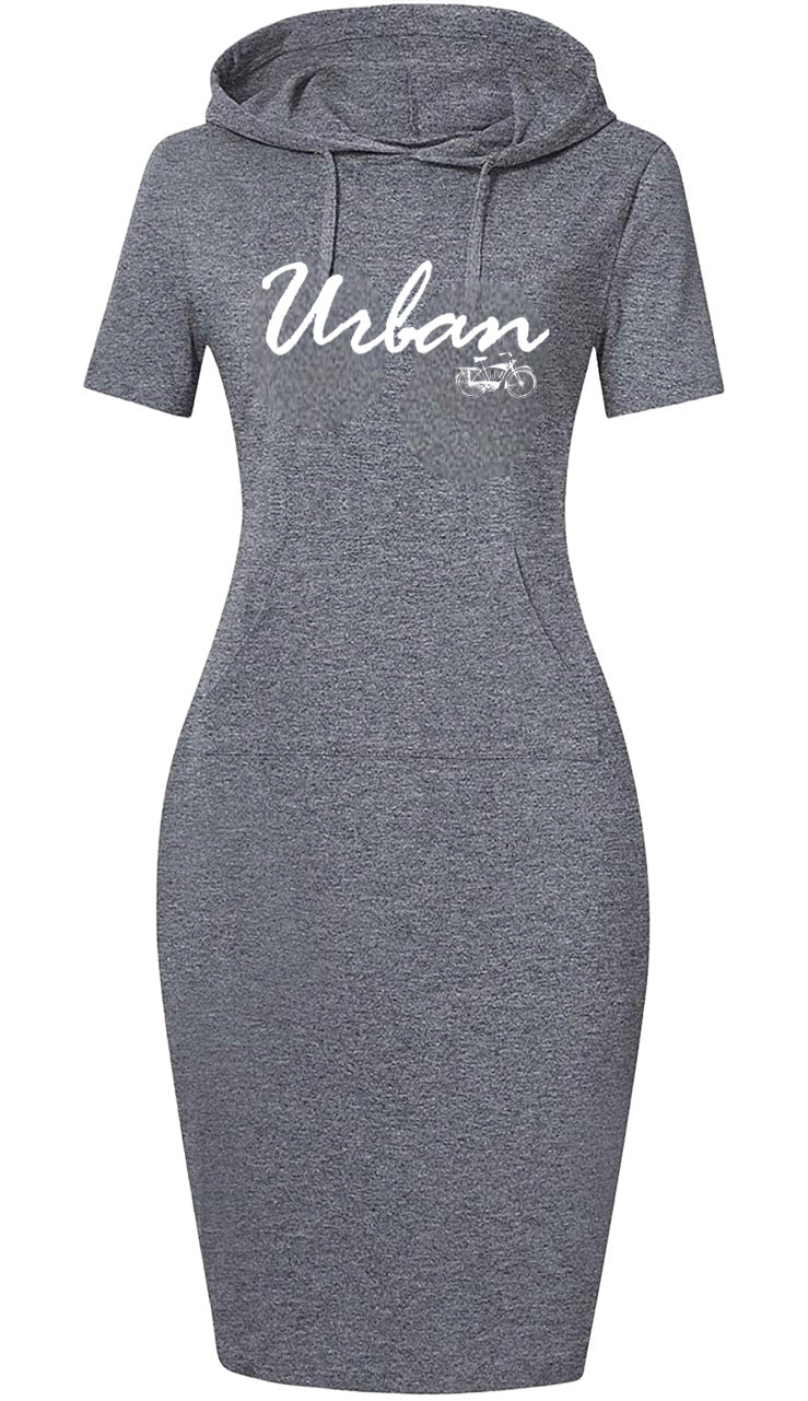 UV Pullover Hoodie Dress - Urban Vintage Clothing UV Pullover Hoodie Dress - Urban Vintage Clothing